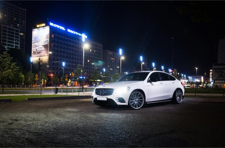 Mercedes GLC Coupe | JR Wheels JR22 Silver