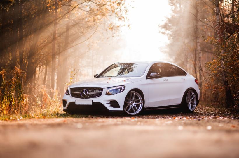Mercedes GLC Coupe | JR Wheels JR25 Silver