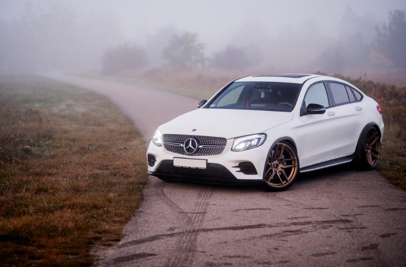 Mercedes GLC Coupe | JR Wheels JR25 Bronze