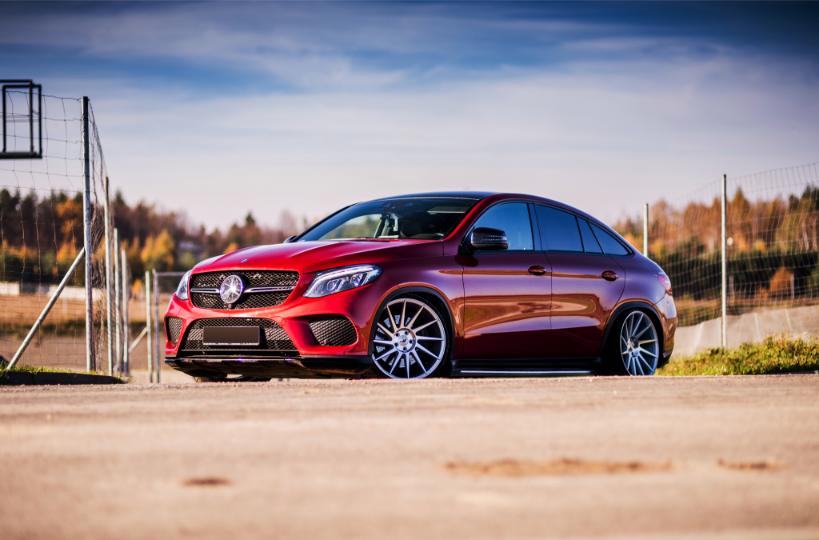 Mercedes GLE Coupe | JR Wheels JR22 Silver