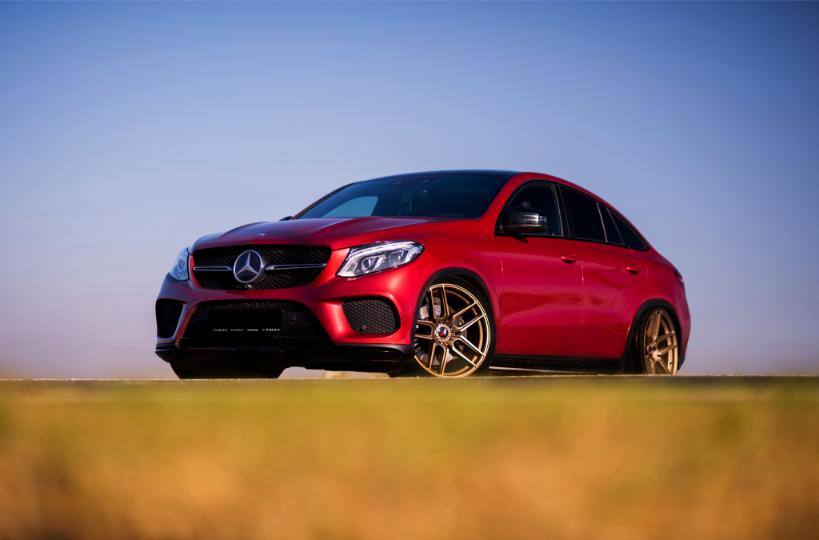 Mercedes GLE Coupe | JR Wheels JR25 Matt Bronze