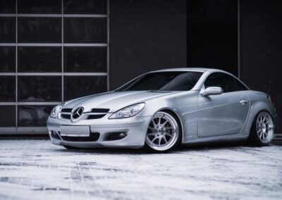 Mercedes SLK | JR Wheels JR26 Silver