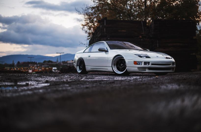 Nissan 300ZX | JR Wheels JR6 Black