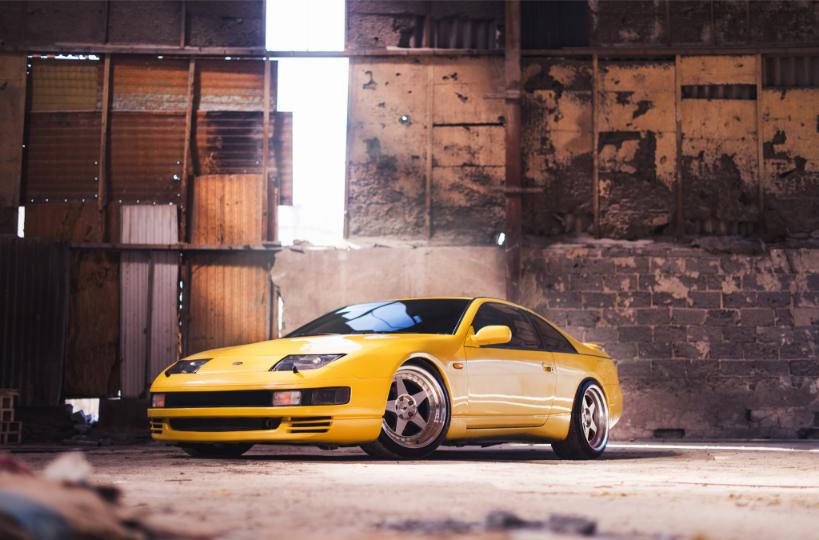 Nissan 300zx | JR Wheels JR6 Silver