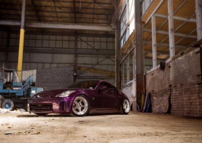 Nissan 350z | JR Wheels JR6 Silver