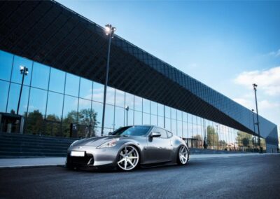 Nissan 370z | JR Wheels JR20 Silver