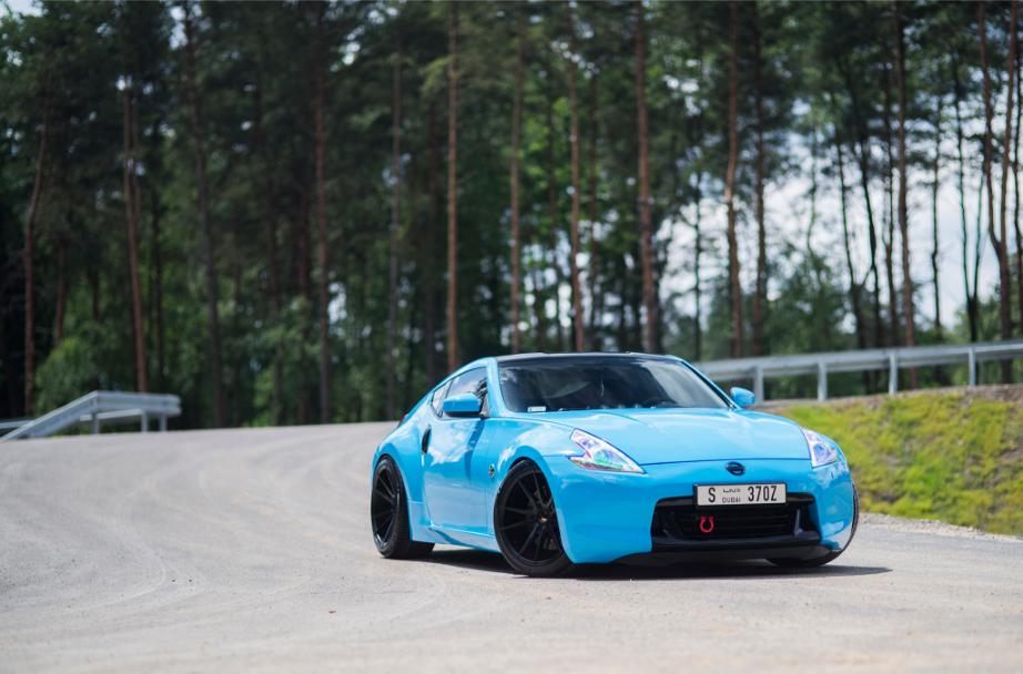 Nissan 370z | JR Wheels JR21 Black
