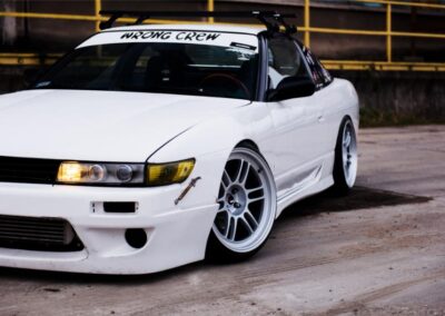 Nissan PS13 | JR Wheels JR7 Silver