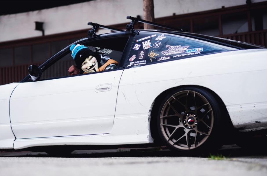 Nissan S13 | JR Wheels JR18 Bronze