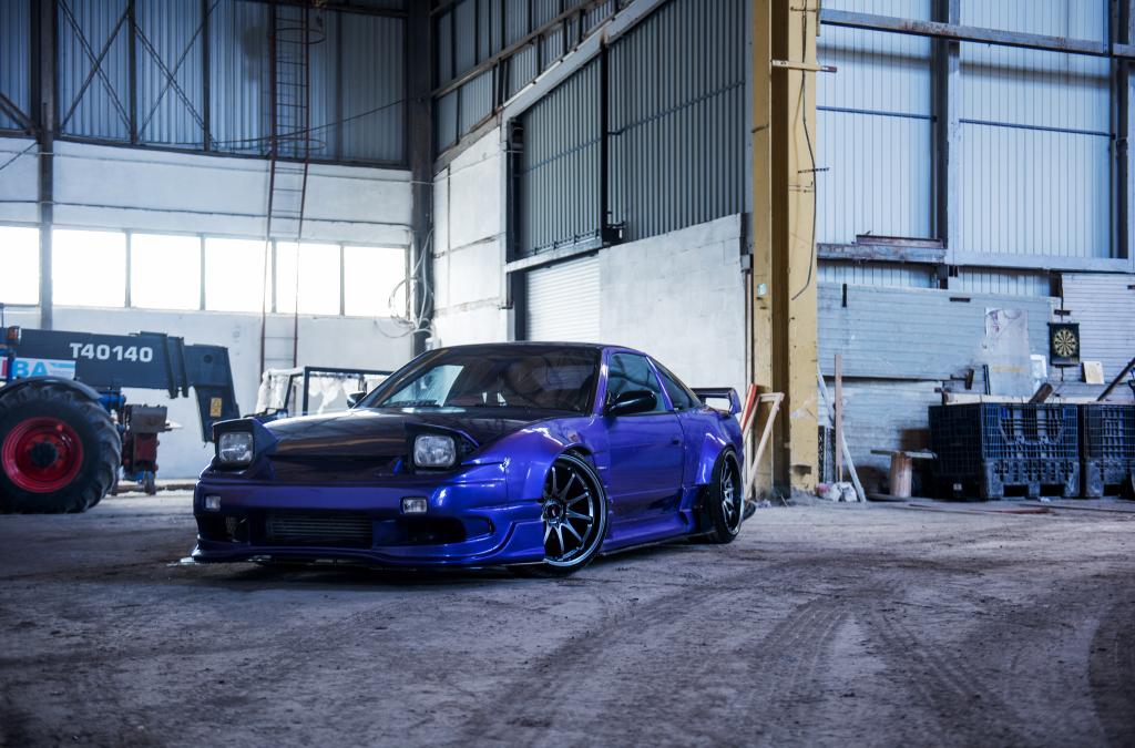 Nissan S13 | JR Wheels JR5 Hyper Black