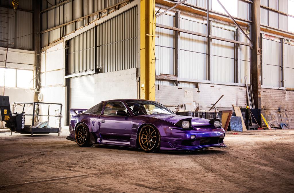 Nissan S13 | JR Wheels JR5 Matt Bronze