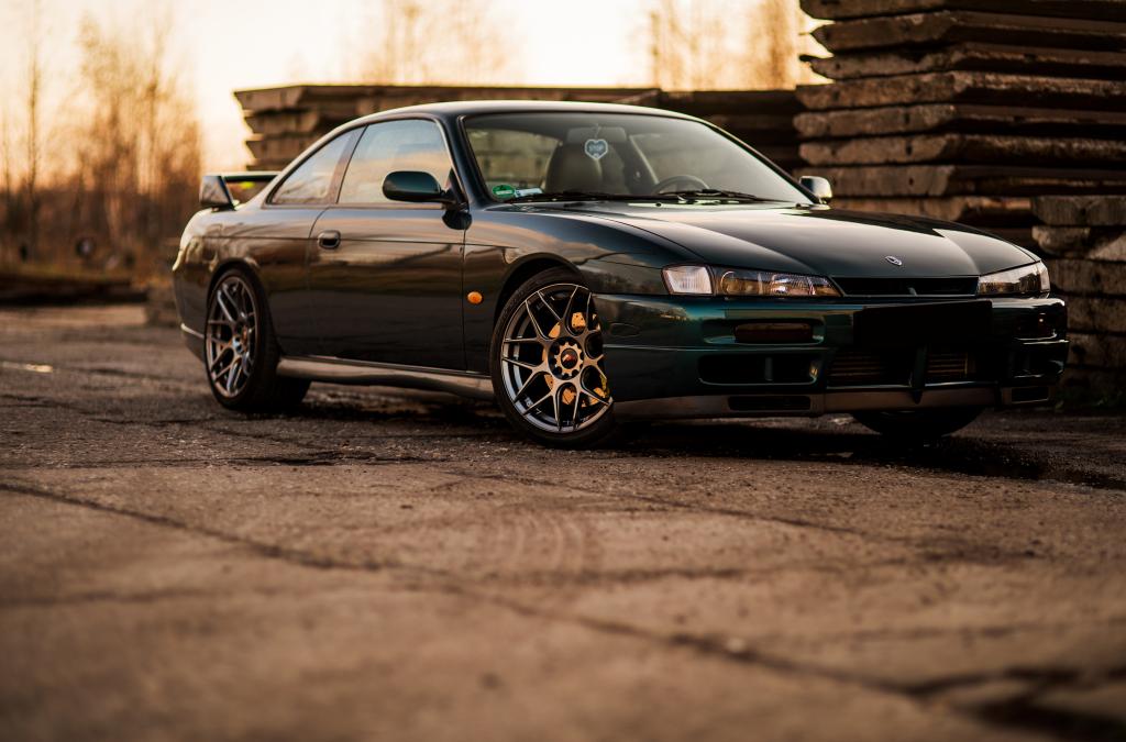Nissan S14 | JR Wheels JR18 Silver