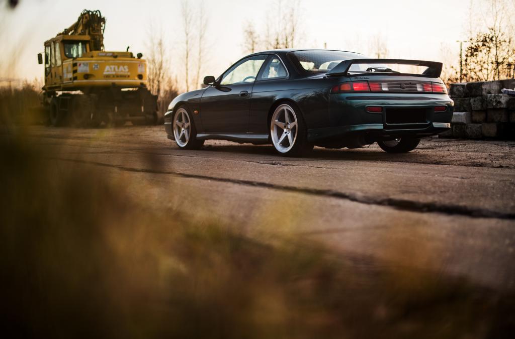 Nissan S14 | JR Wheels JR24 Silver