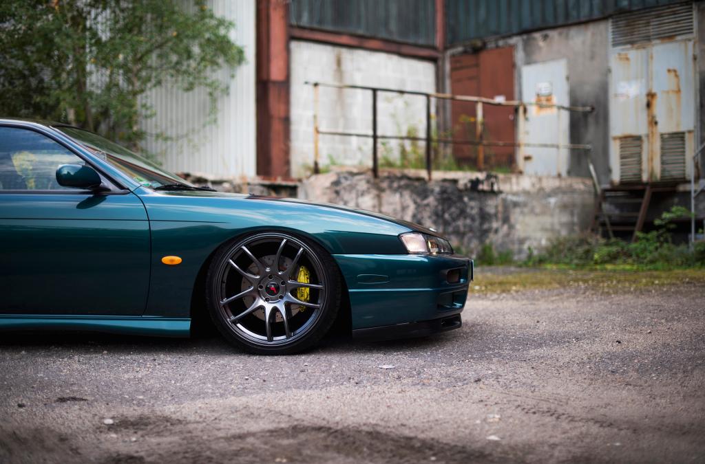 Nissan S14 | JR Wheels JR29 Hyper Black