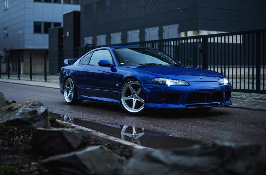 Nissan Silvia S15 | JR Wheels JR24 Silver