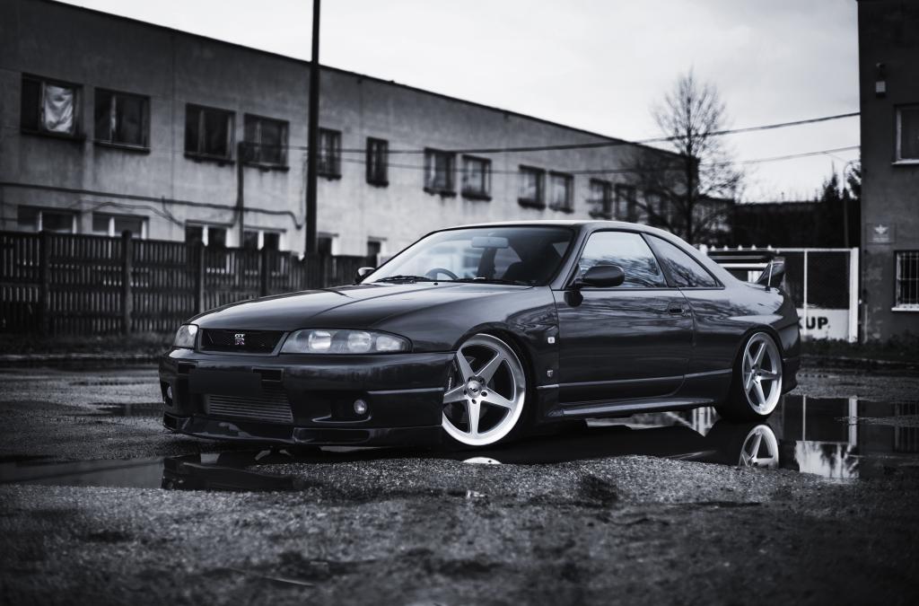Nissan Skyline GTR R33 | JR Wheels JR24 Silver