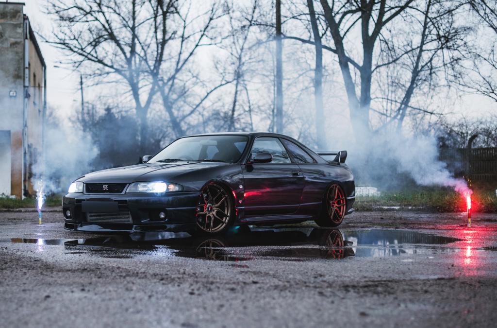 Nissan Skyline R33 GTR | JR Wheels JR25 Matt Bronze