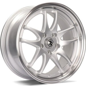 seventy9 SV-I 17 x 8,0 ET35 5x112 SFP - Silver Front Polished