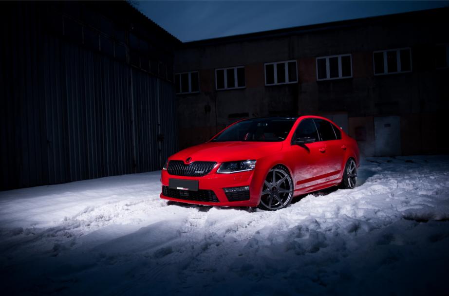 Skoda Octavia RS | JR Wheels JR20 Hyper Black