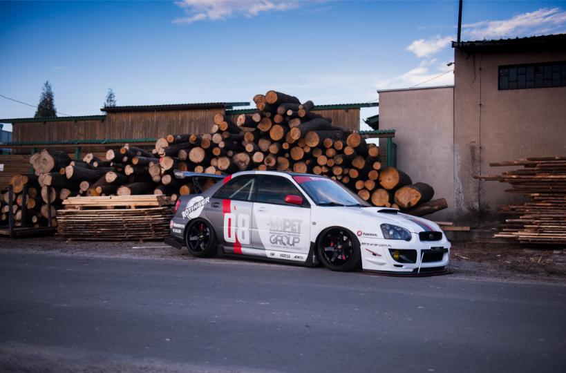 Subaru Impreza WRX | JR Wheels JR3 Black
