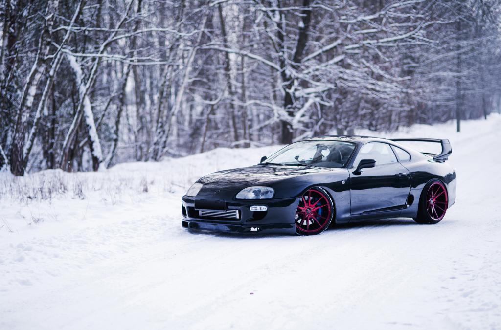 Toyota Supra | JR Wheels JR21 Candy Red