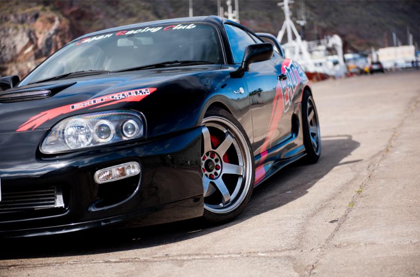 Toyota Supra | JR Wheels JR3 Hyper Black