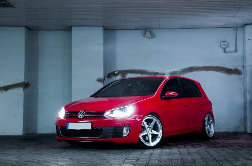VW Golf mk6 GTI | JR Wheels JR24 Silver