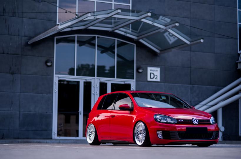 VW Golf mk6 GTI | JR Wheels JR27 Silver