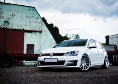 VW Golf mk7 GTI | JR Wheels JR22 Silver