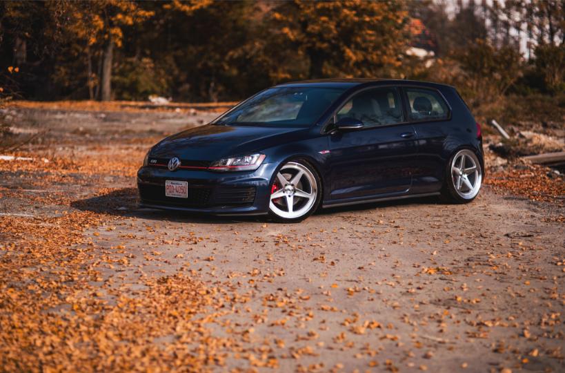 VW Golf mk7 GTI | JR Wheels JR24 Silver