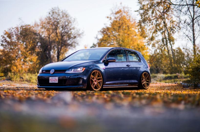VW Golf mk7 GTI | JR Wheels JR25 Bronze