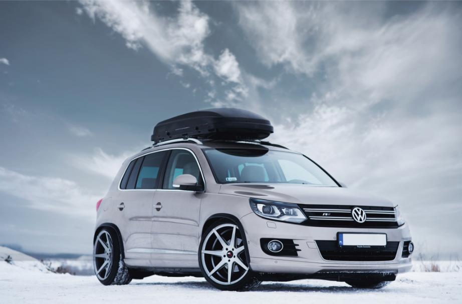 VW Tiguan | JR Wheels JR20 Hyper Black