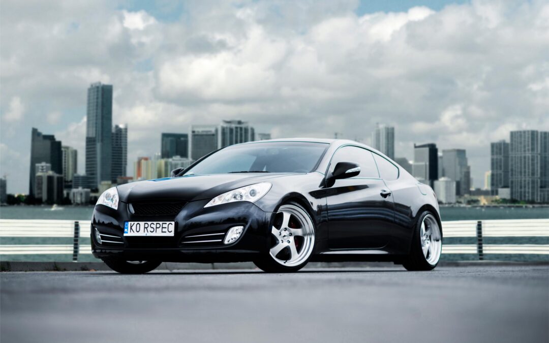 Hyundai Genesis Coupe | JR Wheels JR15 Silver Machined Face