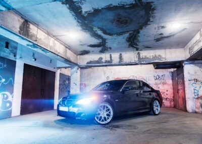 BMW E60 | JR Wheels JR18 Silver Machined Face