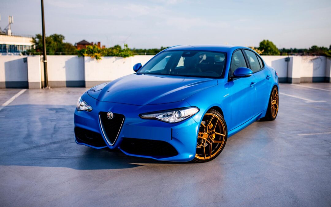 Alfa Romeo Giulia | Concaver Wheels CVR5 Brushed Bronze