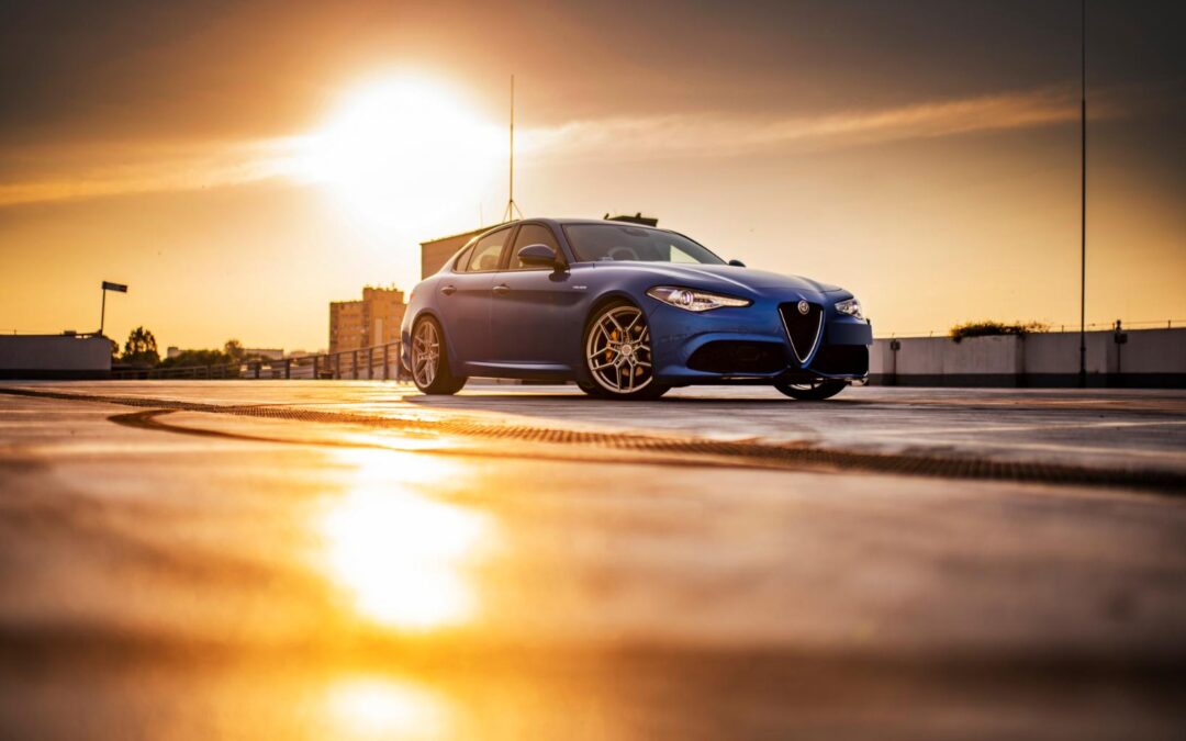 Alfa Romeo Giulia | Concaver Wheels CVR5 Brushed Titanium