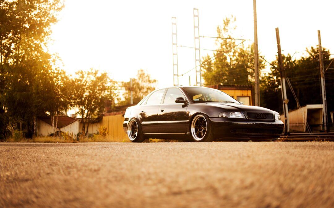 Audi A4 | JR Wheels JR12 Gloss Black