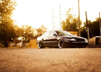 Audi A4 | JR Wheels JR12 Gloss Black