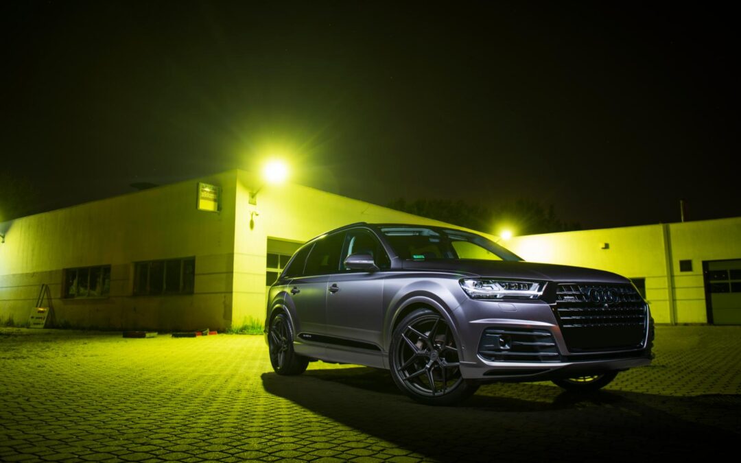 Audi Q7 | Concaver Wheels CVR2 Carbon Graphite