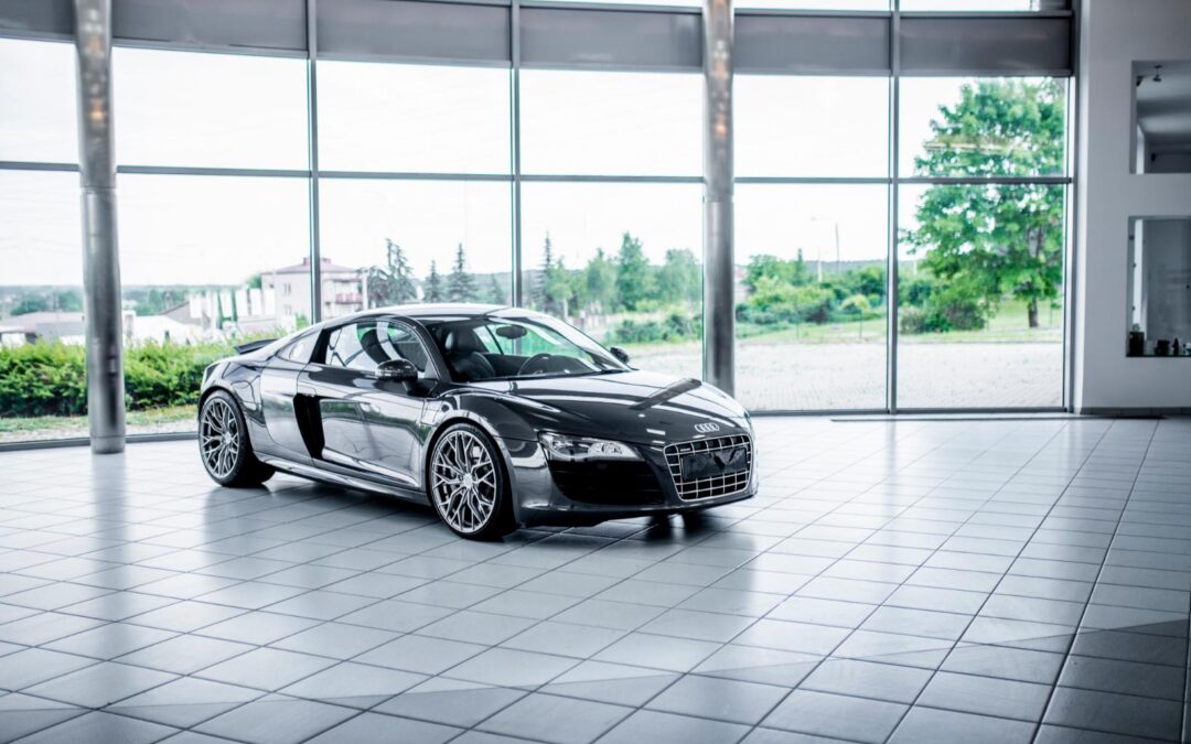 Audi R8 | Concaver Wheels CVR1 Brushed Titanium