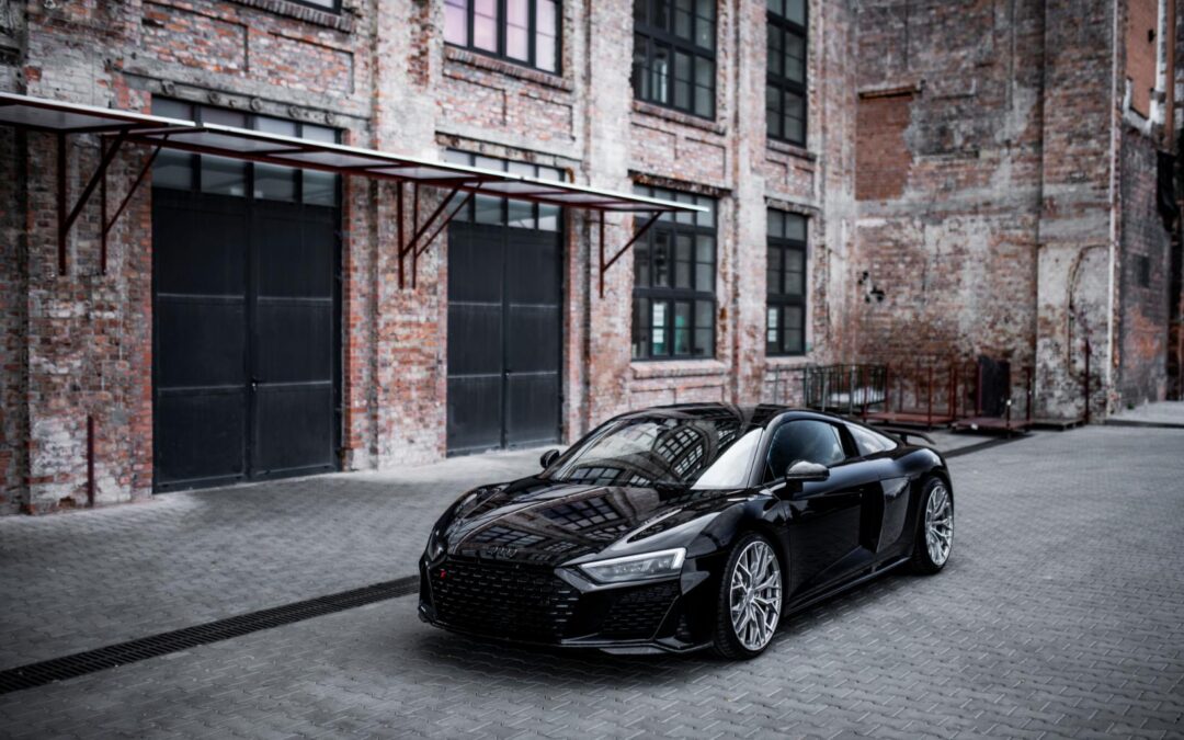 Audi R8 | Concaver Wheels CVR1 Brushed Titanium