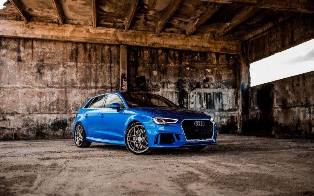 Audi RS3 | Concaver Wheels CVR2 Brushed Titanium