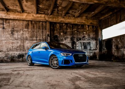 Audi RS3 | Concaver Wheels CVR2 Brushed Titanium