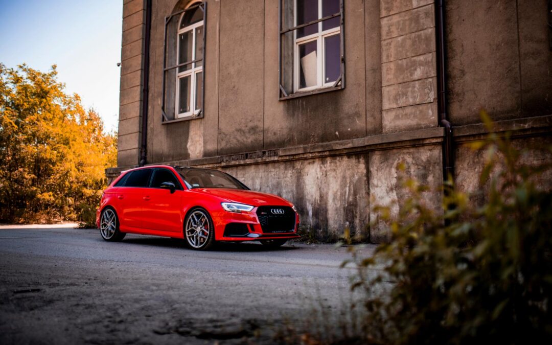 Audi RS3 | Concaver Wheels CVR5 Brushed Titanium