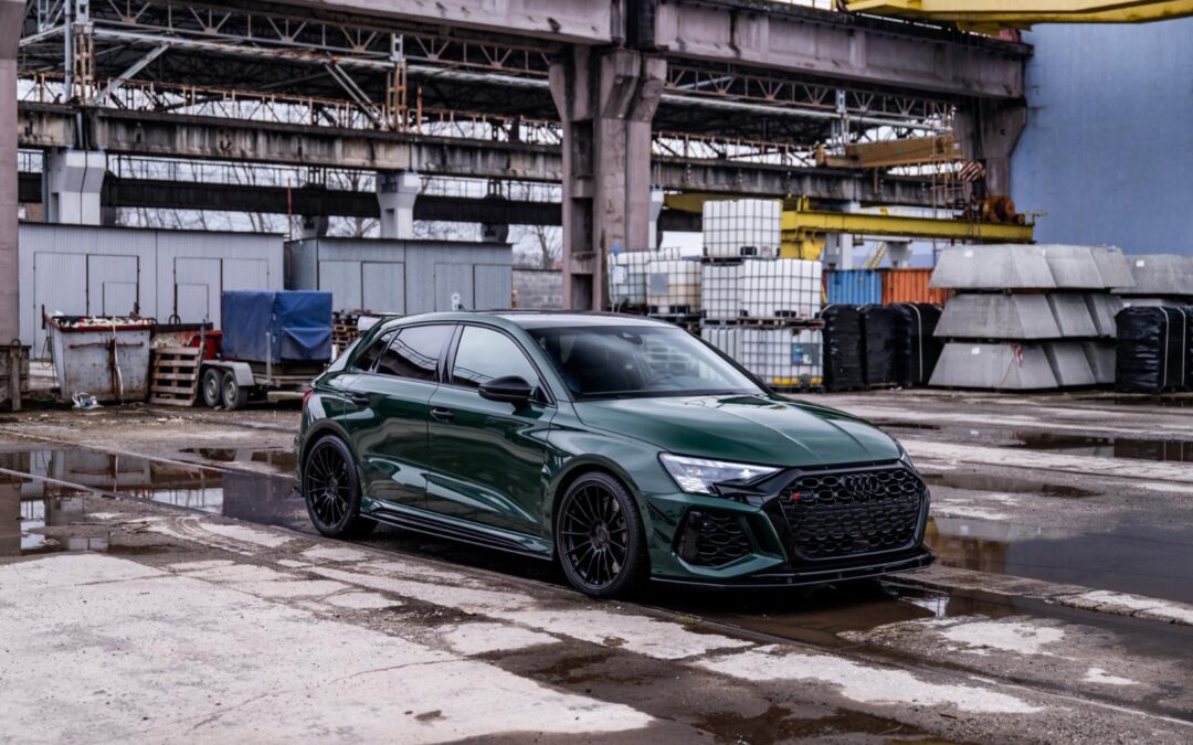 Audi RS3 | JR Wheels SL05 Matt Black