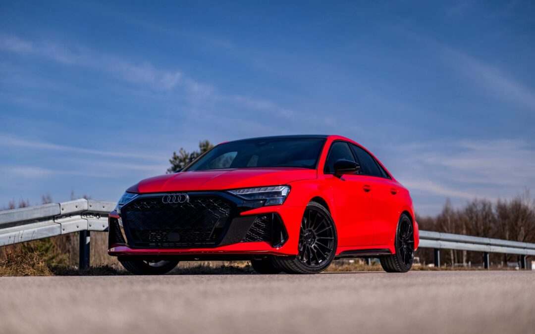Audi RS3 | JR Wheels SL05 Matt Black