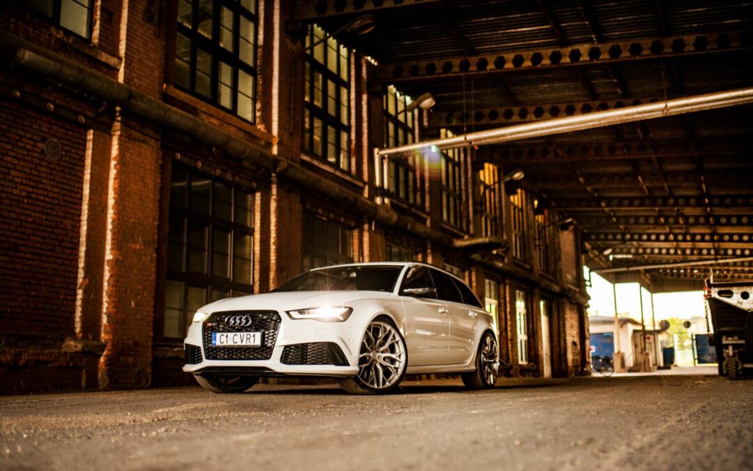 Audi RS6 | Concaver Wheels CVR1 Brushed Titanium