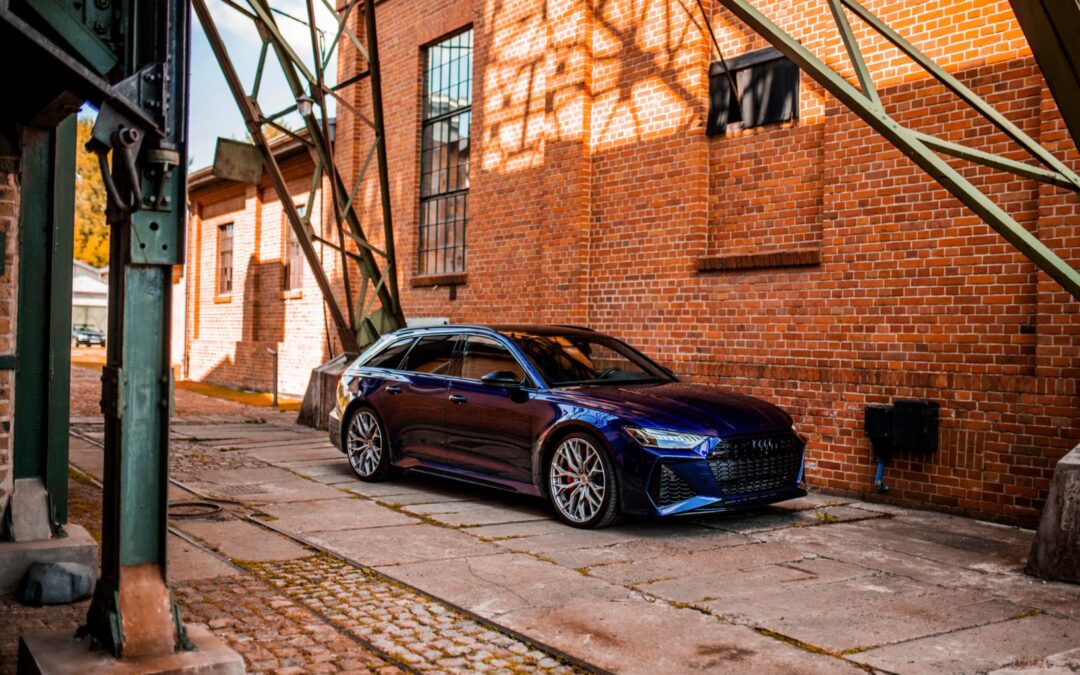 Audi RS6 | Concaver Wheels CVR1 Brushed Titanium