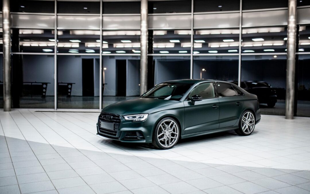 Audi S3 | Concaver Wheels CVR5 Brushed Titanium