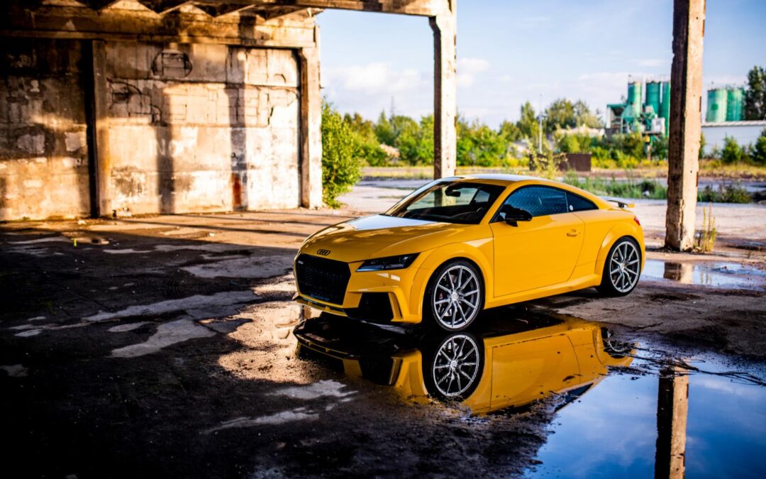Audi TT RS | Concaver Wheels CVR4 Brushed Titanium